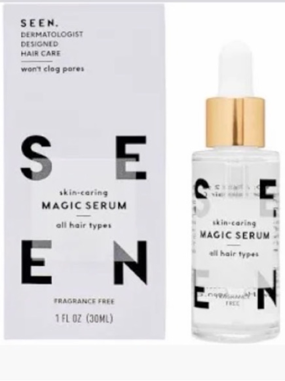 SEEN New  Magic hair Serum – heat protection, hydration. No freeze